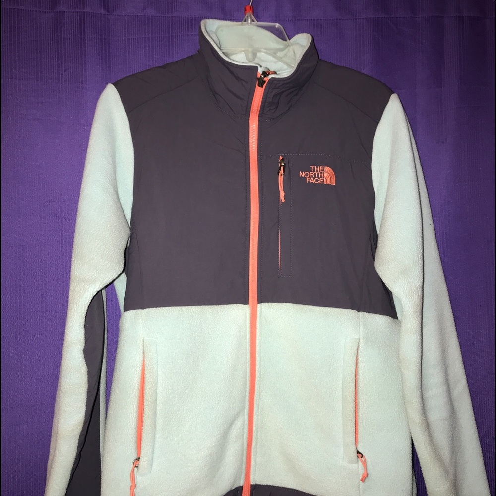Frost, Orange,Gray authentic NorthFace jacket